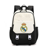 Real Madrid Football Club Waterproof Backpacks Kids School Bags Teenagers Backpack